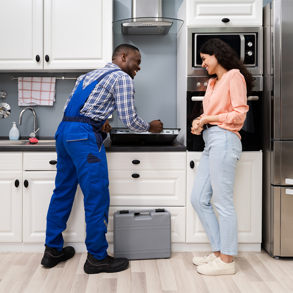 what kind of warranty do you offer on your cooktop repair services in Lake Petersburg